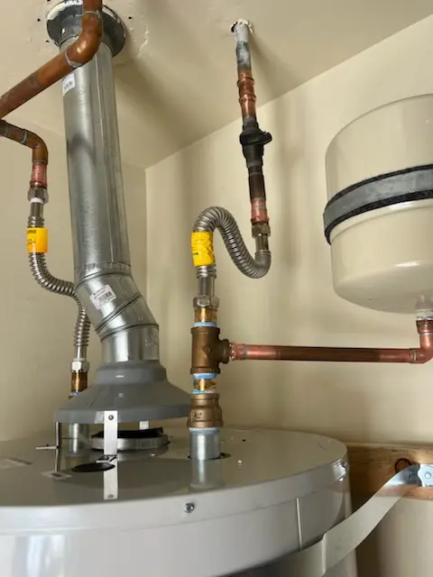 Water heater installation and plumbing repair in Harding Lakes
